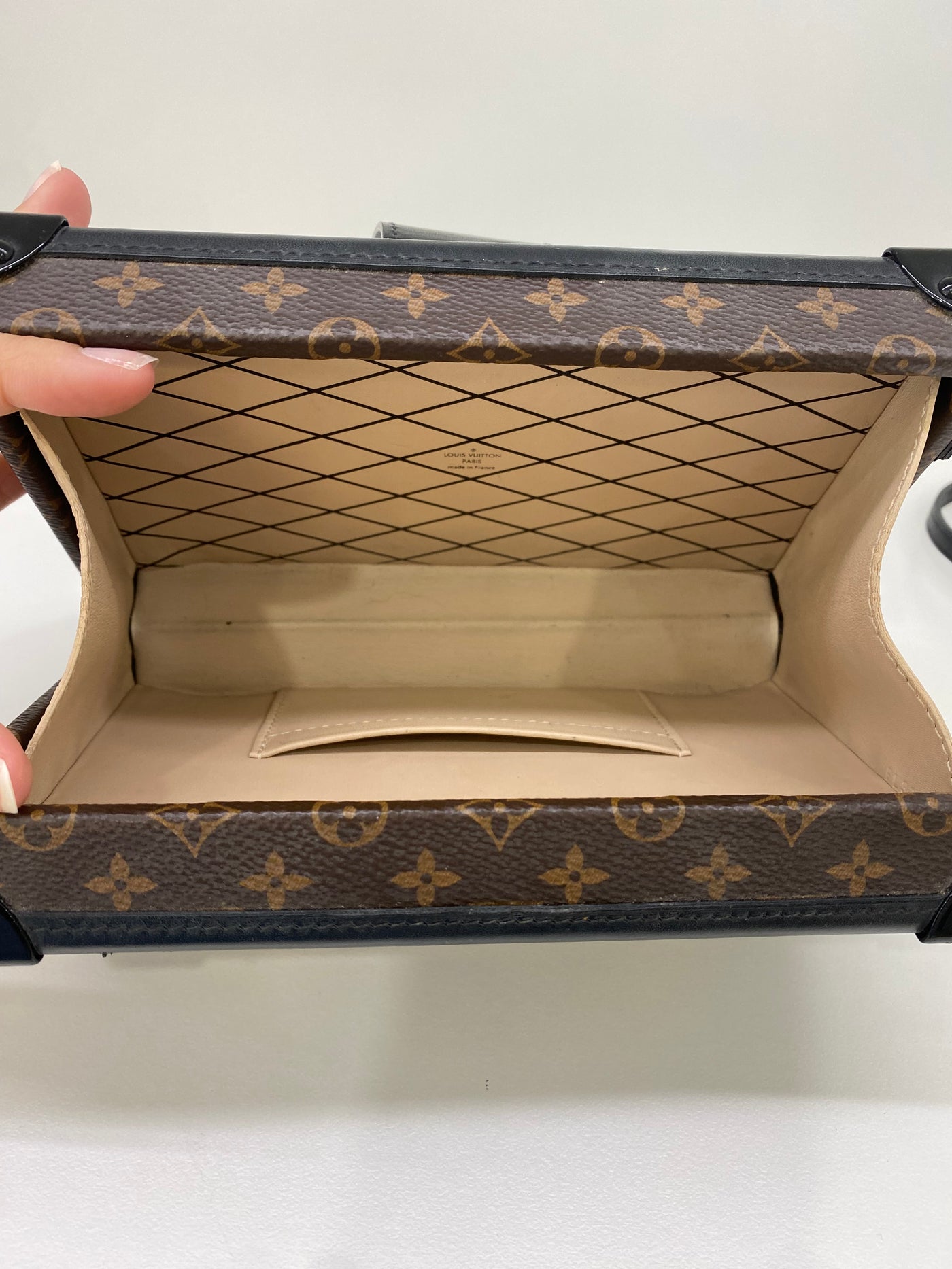 Louis Vuitton Petite Malle Reverse Monogram GHW