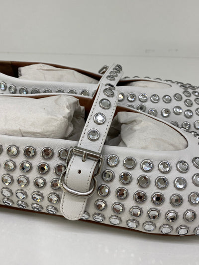 Alaia Ballet Flat White Size 38