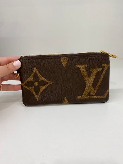 Louis Vuitton Trio Pouch Monogram GHW