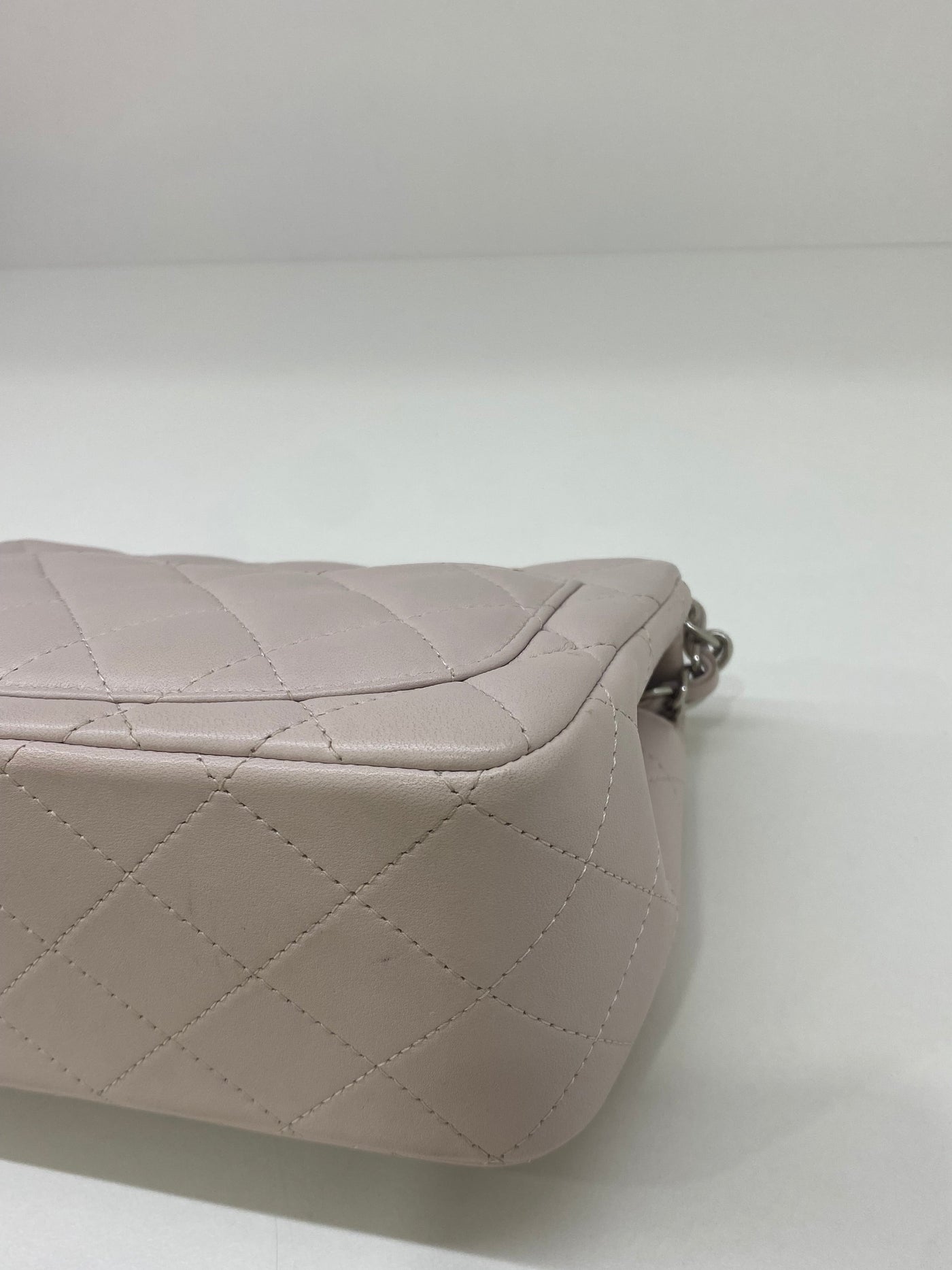 Chanel Classic Flap Square Mini Lilac SHW