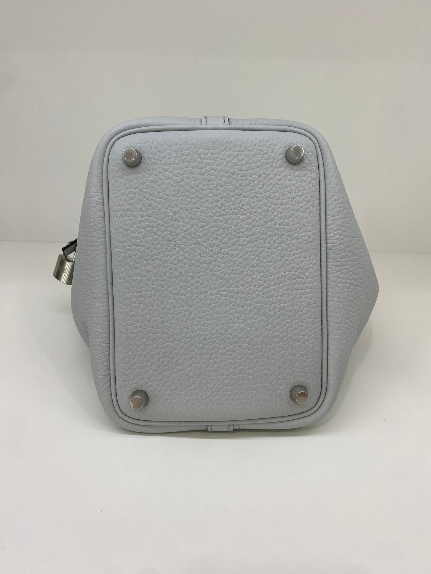 Hermes Picotin 18 Togo Bleu Pale PHW