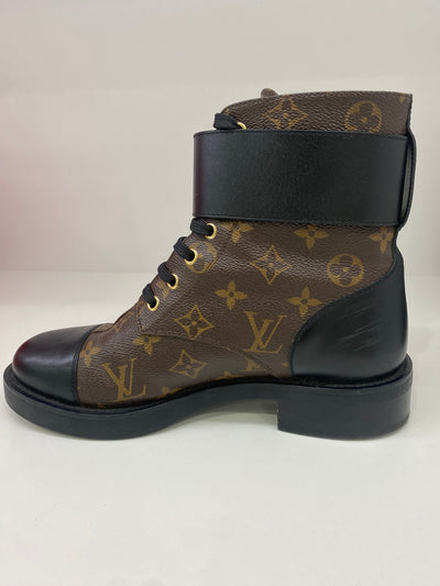 Louis Vuitton Monogram Wonderland Twist Boots size 39