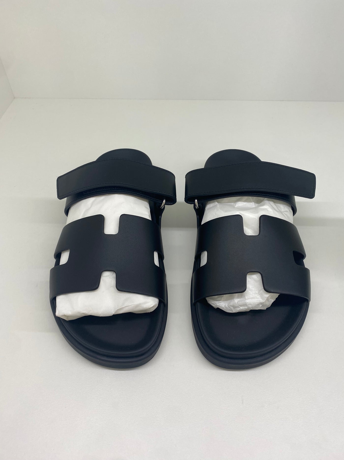 Hermes Chypre Black Mens Size 40