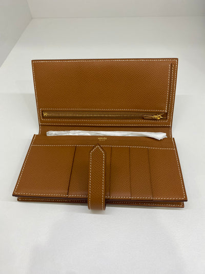 Hermès Wallet Gold GHW