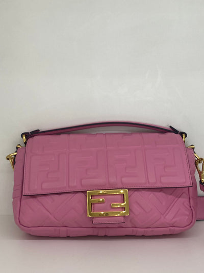 Fendi Baguette Pink GHW