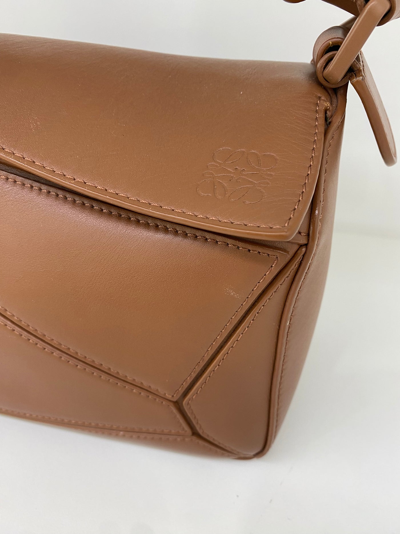 Loewe Puzzle Bag Small Brown