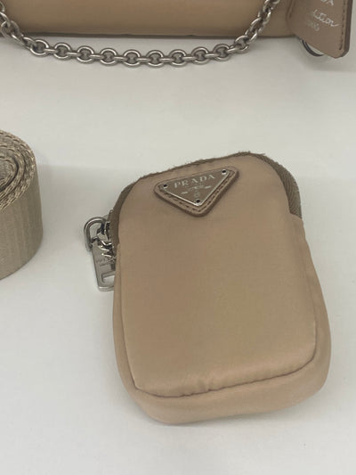 Prada Re Edition Nylon Beige Bag