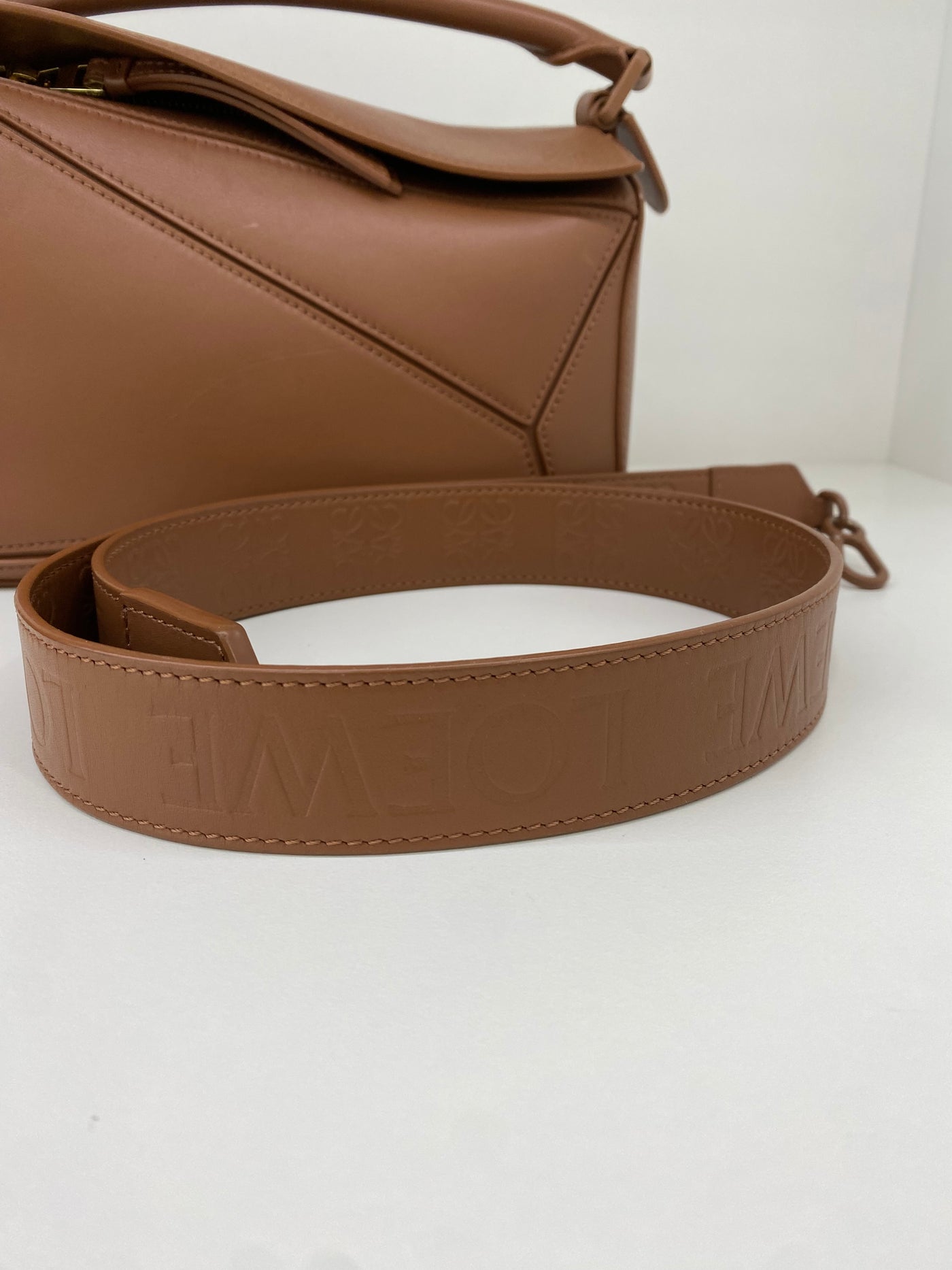 Loewe Puzzle Bag Small Brown