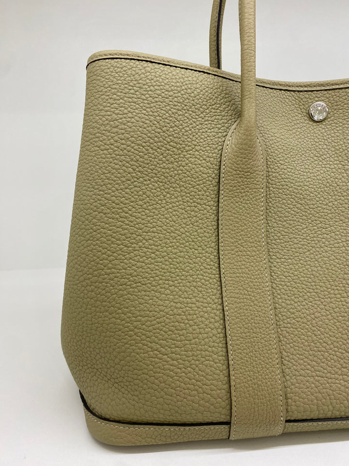 HERMES◆GARDEN PARTY 36 Poussiere◆ Hermes Garden Party 36 Poussiere – PH Luxury Consignment