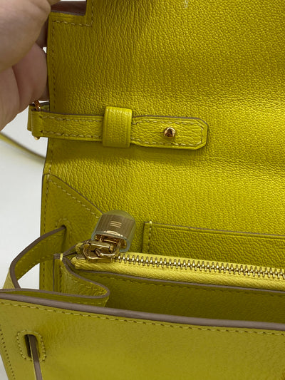 Hermes Kelly To Go Lime RGHW
