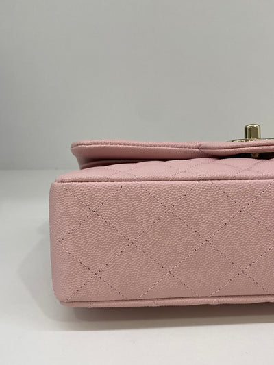 Chanel Classic Flap Small Soft Pink CGHW