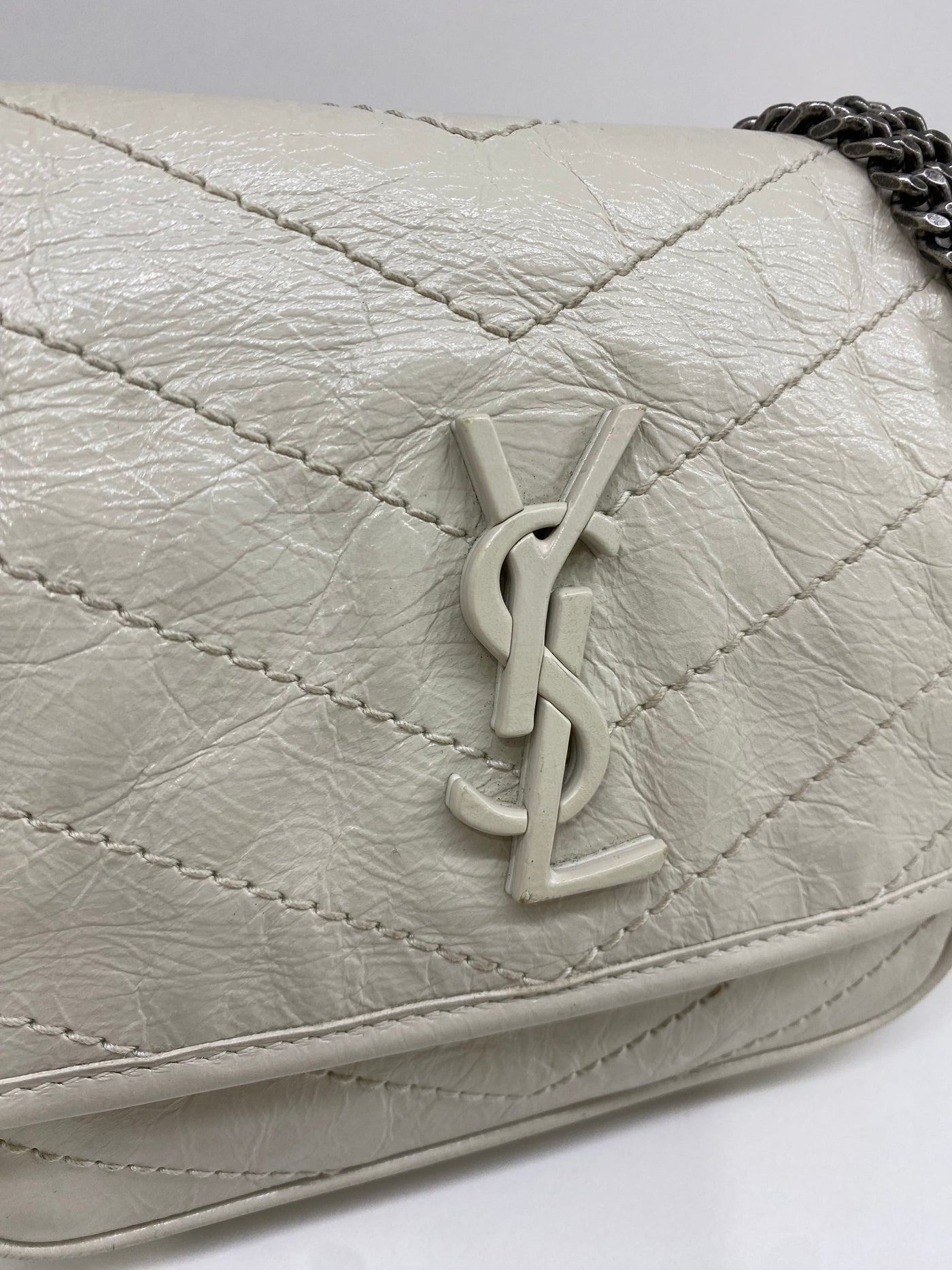 YSL Baby Nicky Bag Beige