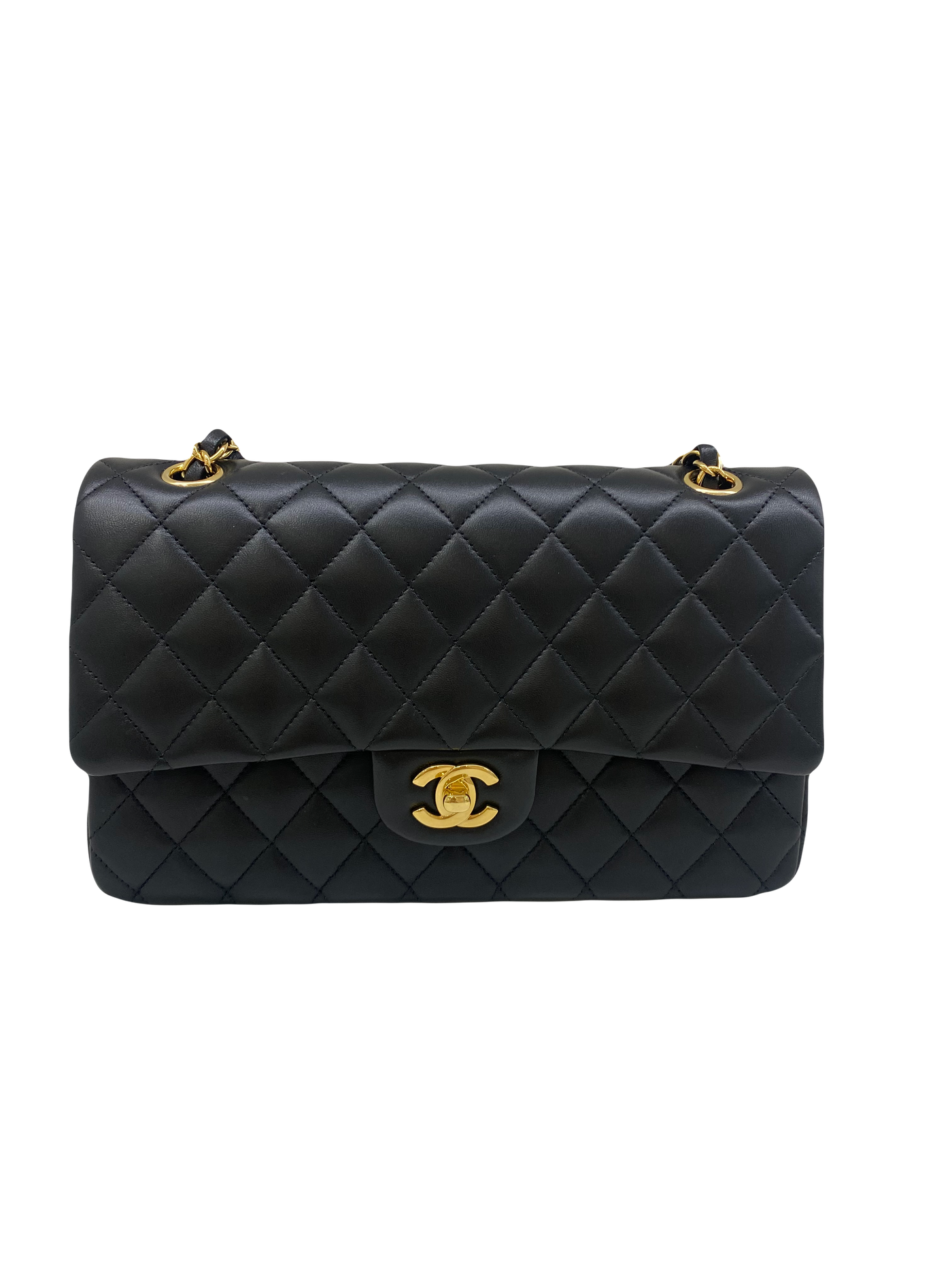 Chanel Classic Flap - Medium Black GHW (microchipped)