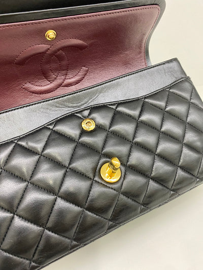 Chanel Classic Flap - Medium Black Lambskin GHW