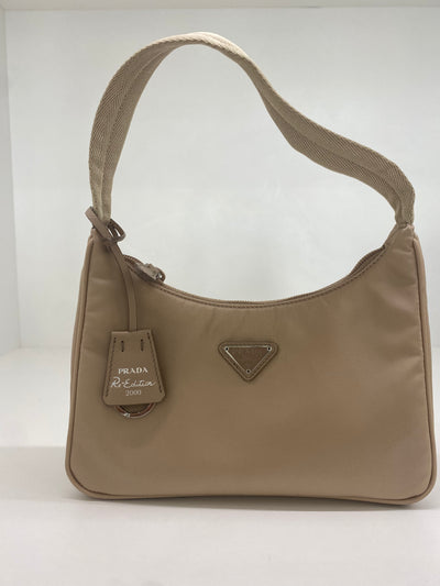 Prada Nylon Bag Beige