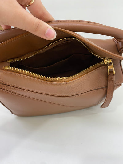 Loewe Puzzle Bag Small Brown