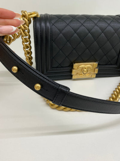 Chanel Boy Bag Small Black GHW