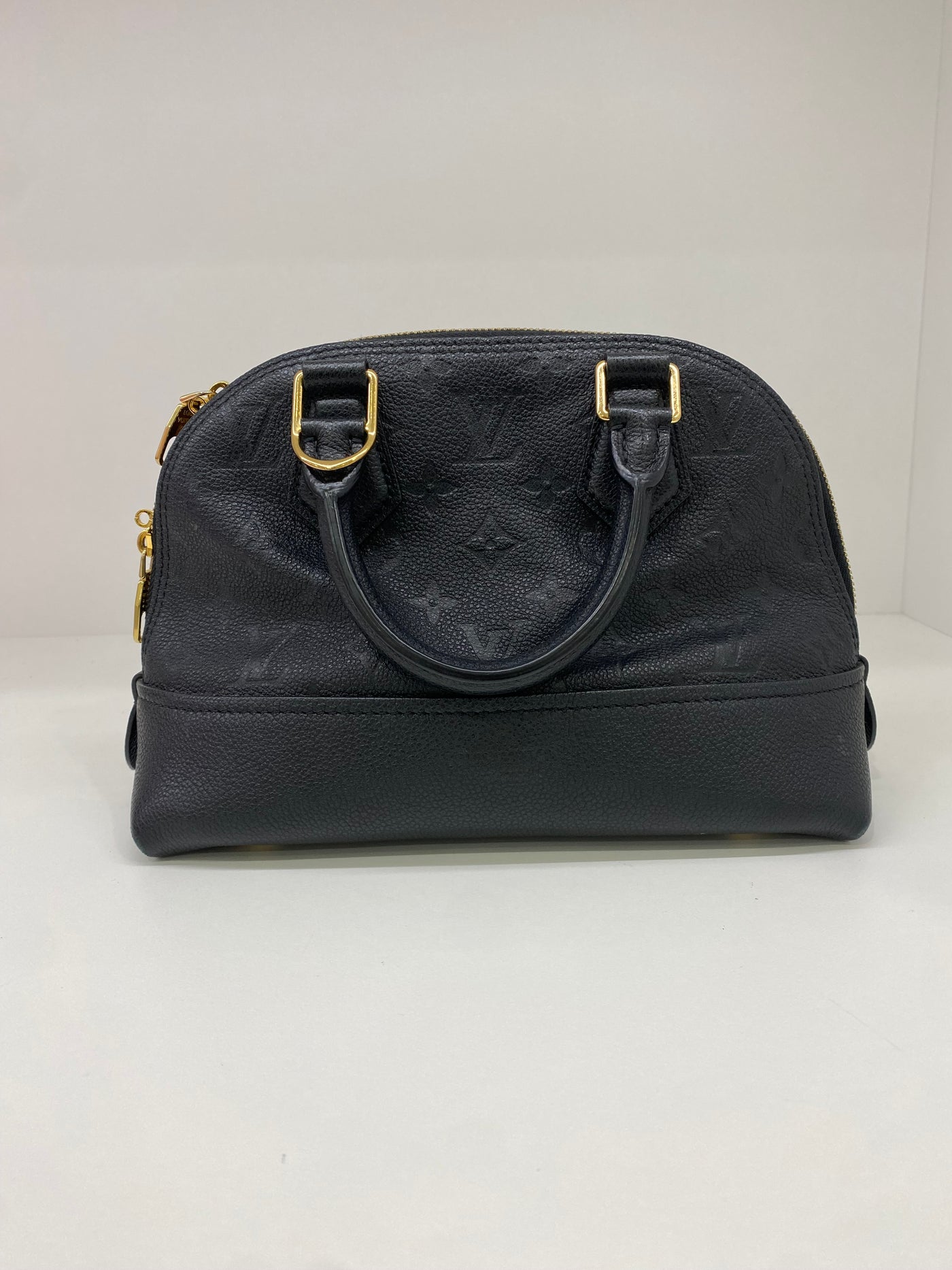 Louis Vuitton Alma Black Empriente Leather GHW