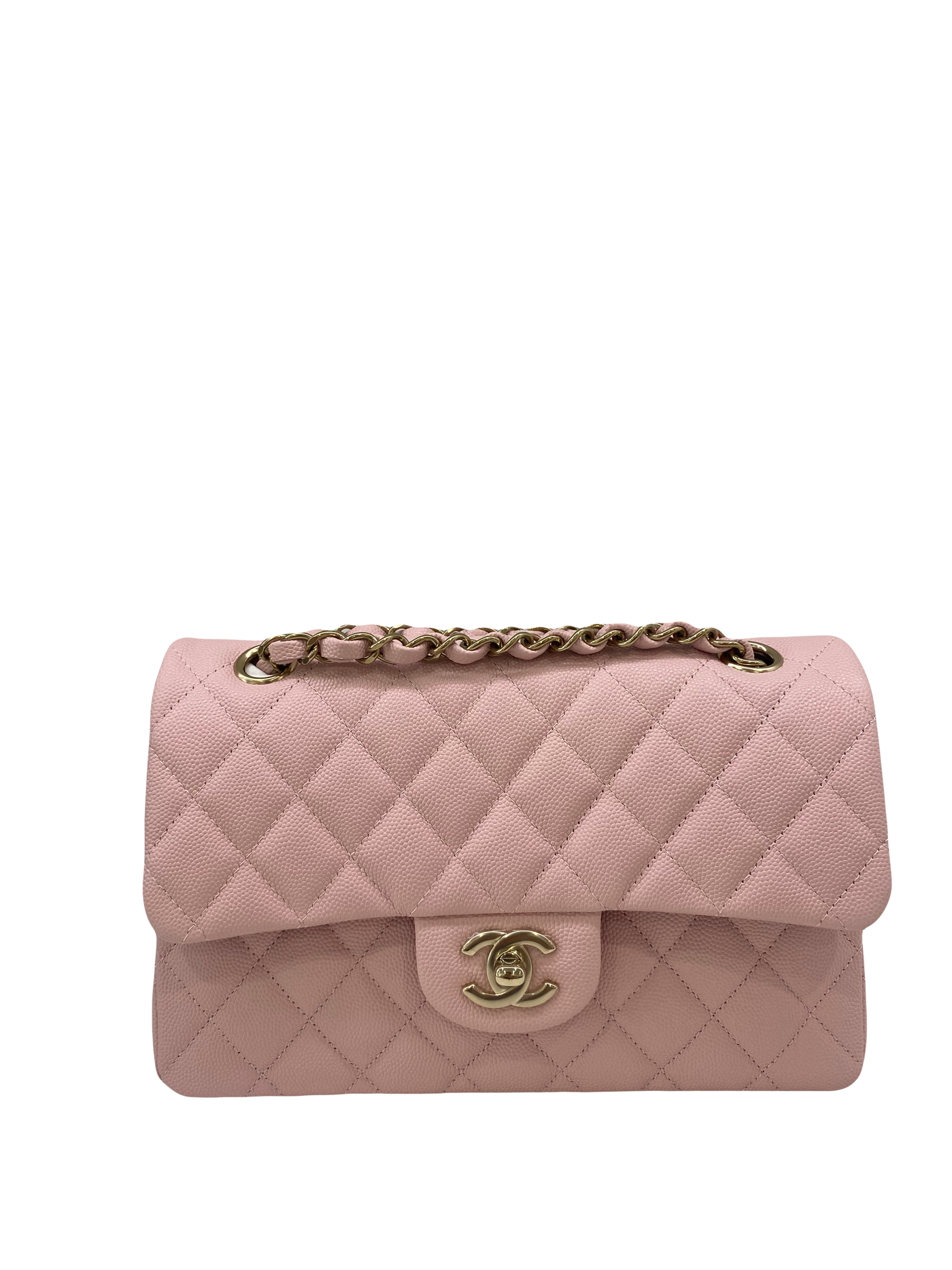 Chanel Classic Flap Small Soft Pink CGHW