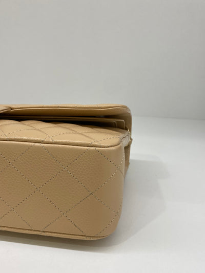 Chanel Classic Flap Medium Beige GHW