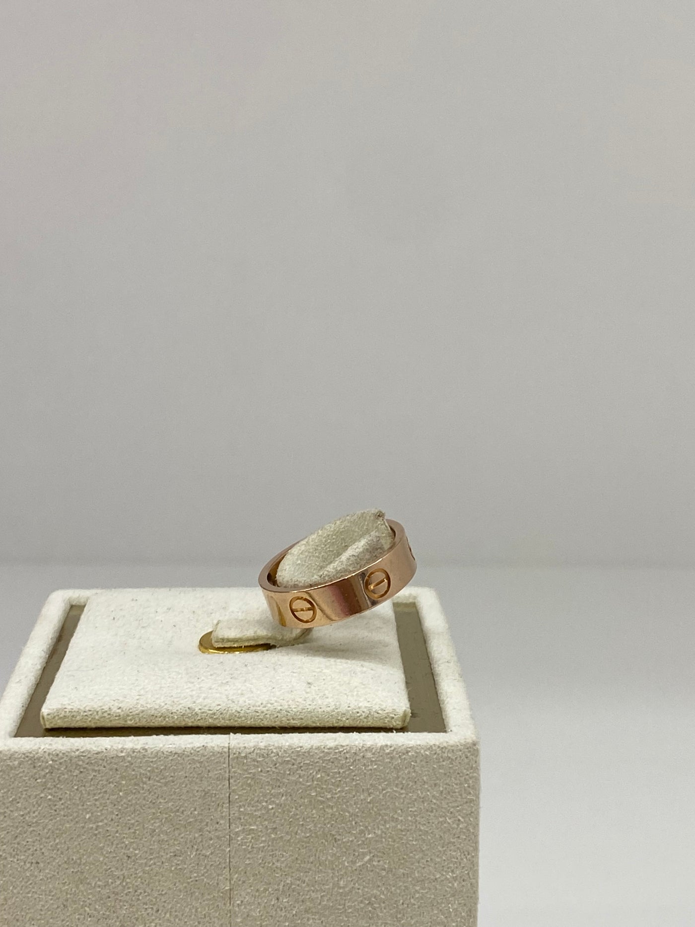 Cartier Love Ring Rose Gold Size 57