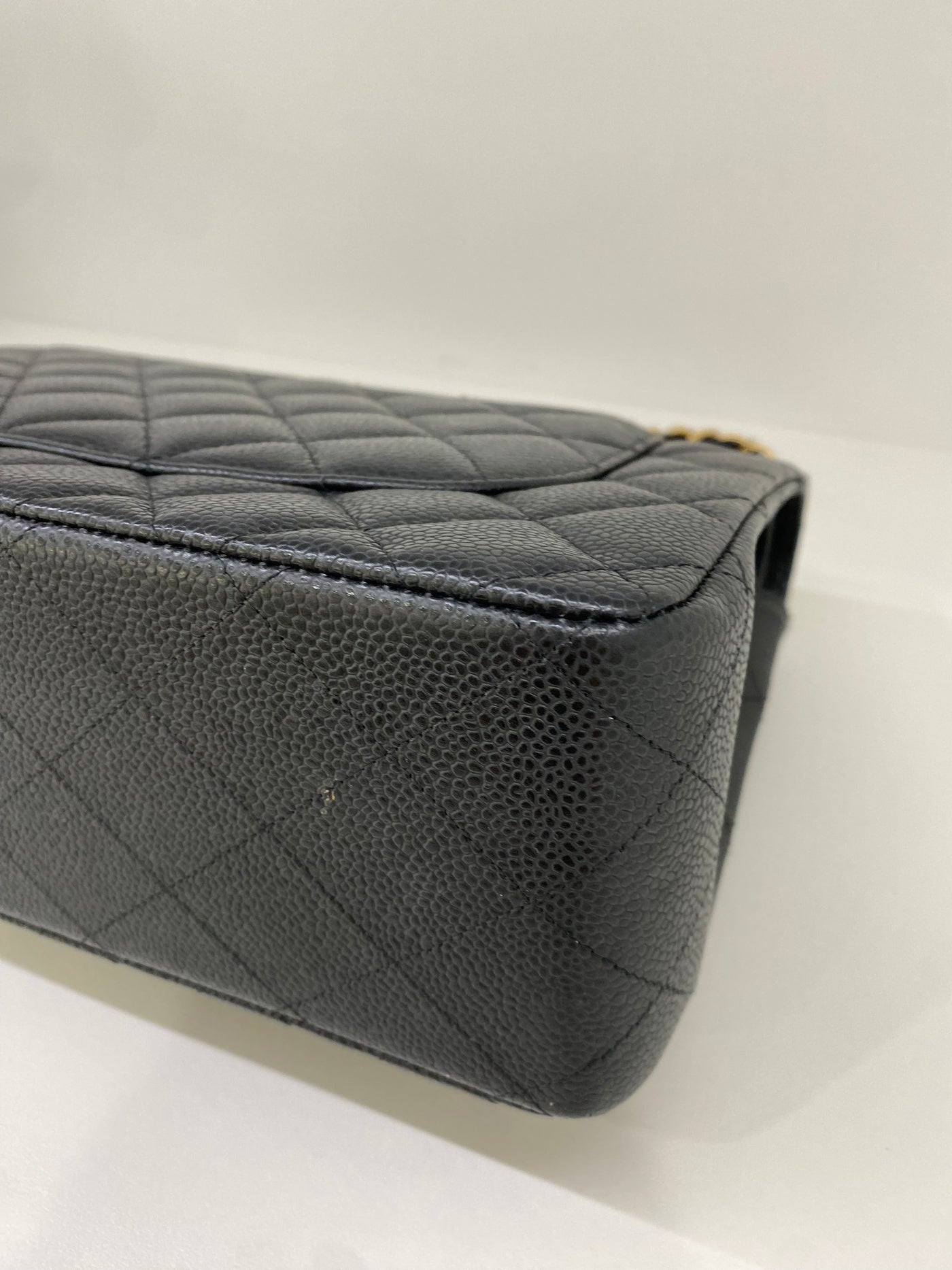 Chanel Classic Flap Jumbo Black Caviar GHW -  Year 2020