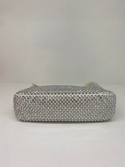 Prada Re Edition White Crystal Bag