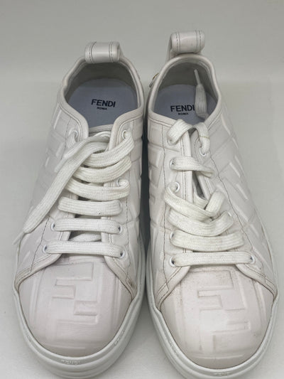 Fendi White Sneakers Size 37