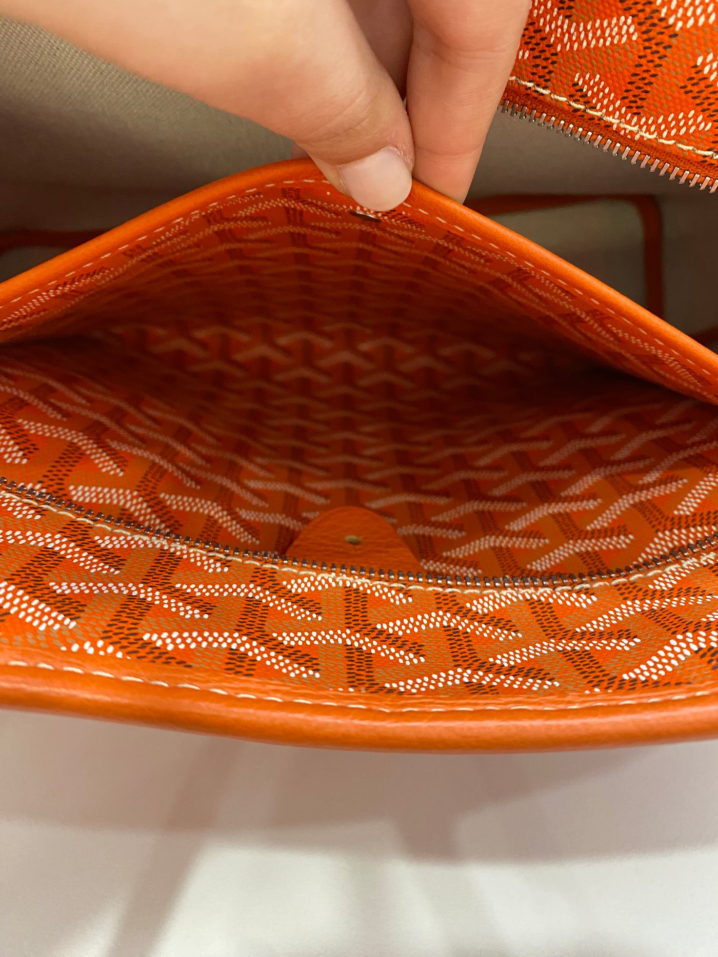 Goyard Artois PM Tote Orange