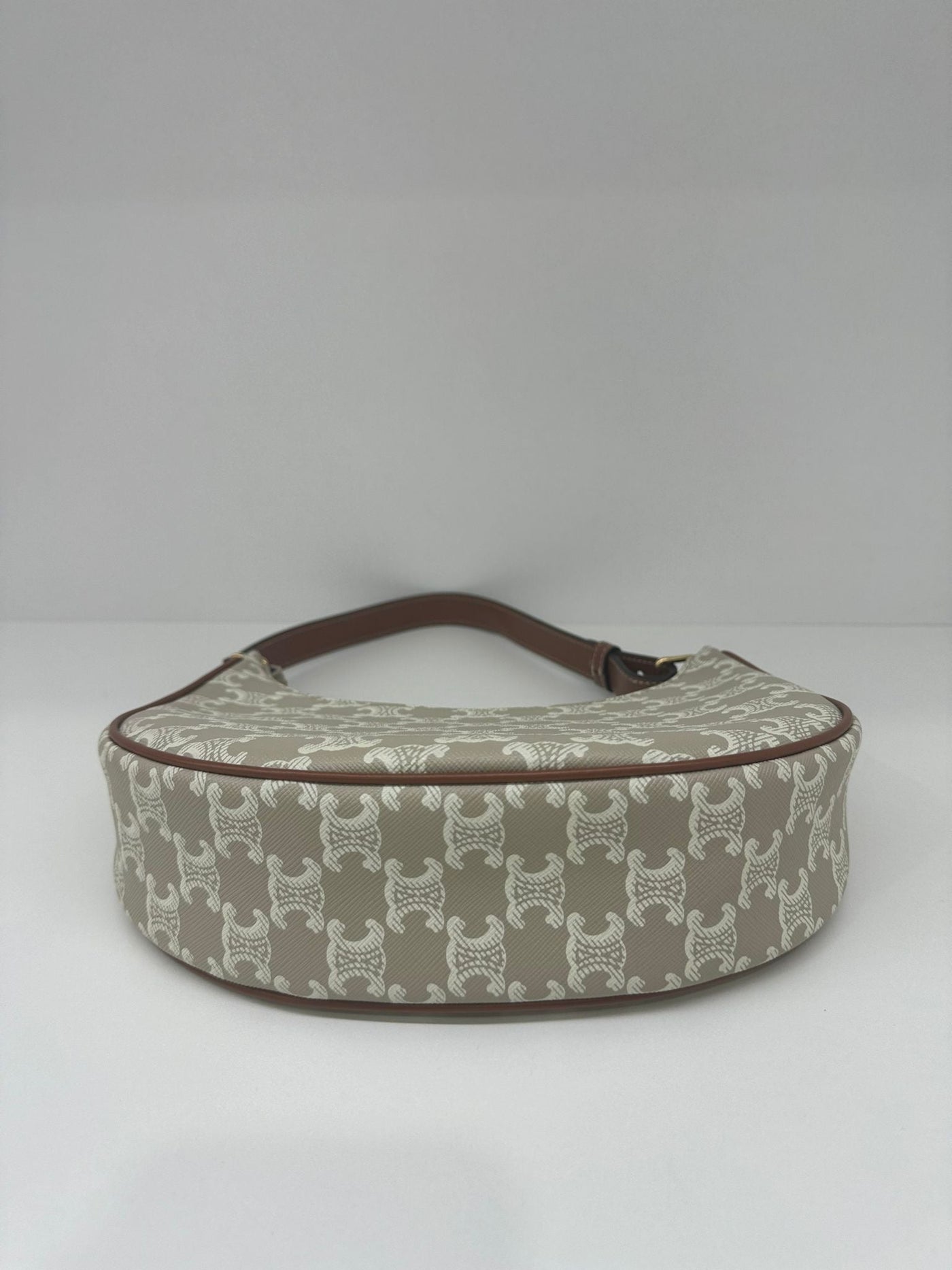 Celine Ava Bag Triomphe White