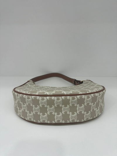 Celine Ava Bag Triomphe White