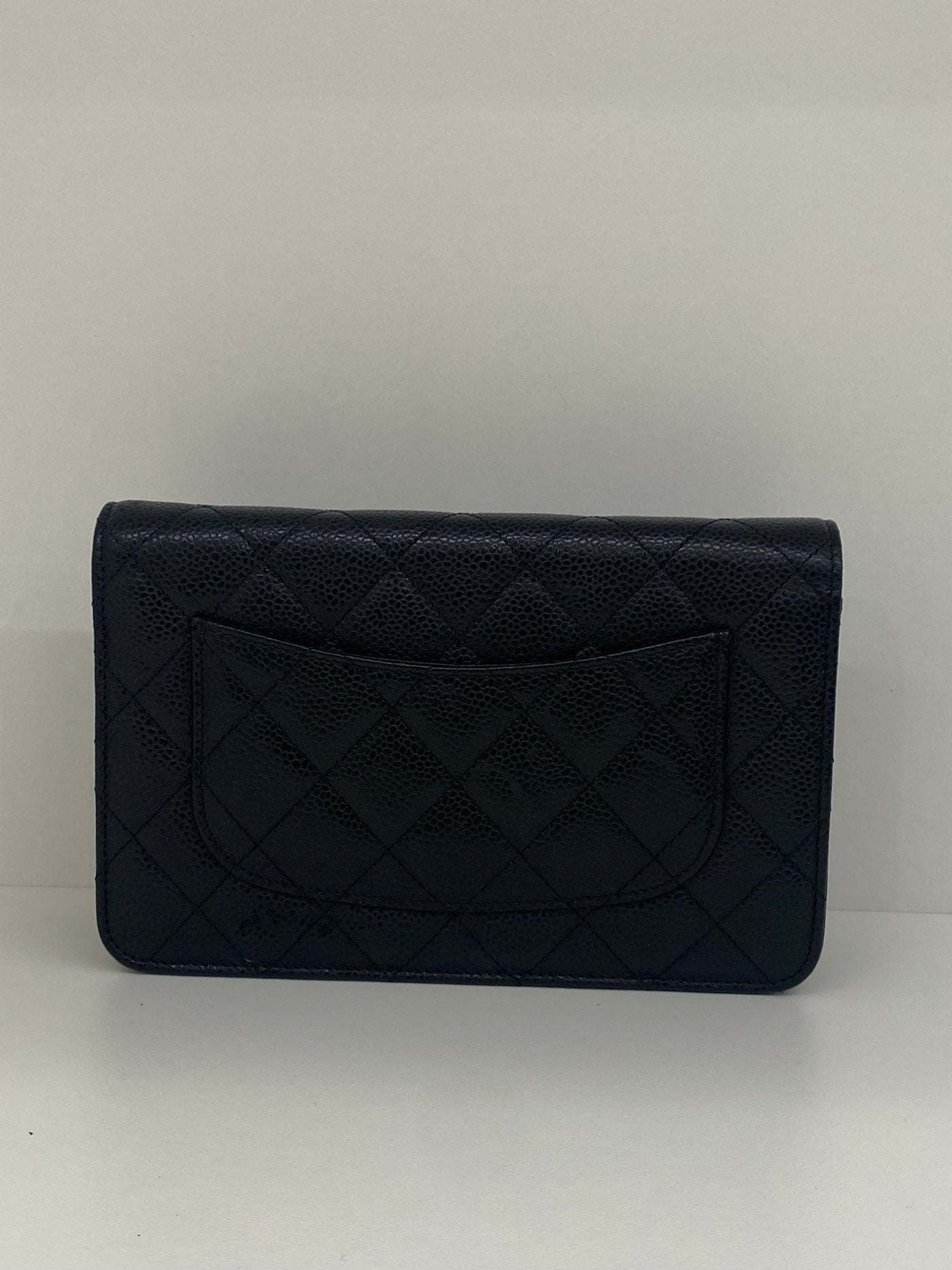 Chanel Black Caviar WOC SHW