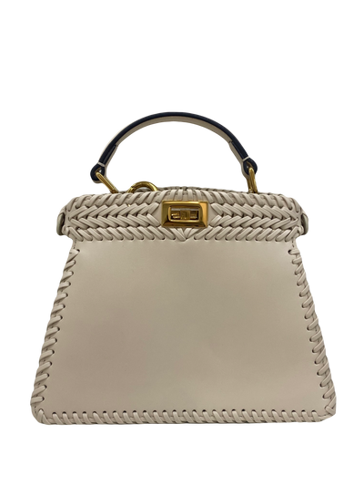 Fendi Peekaboo ISeeU Petite - Beige GHW