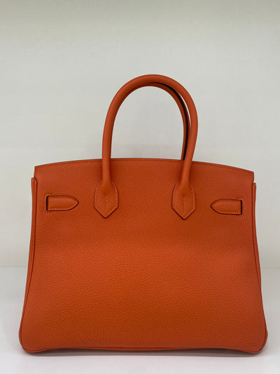 Hermes Birkin 30 Orange GHW