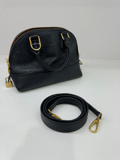 Louis Vuitton Alma Black Mini
