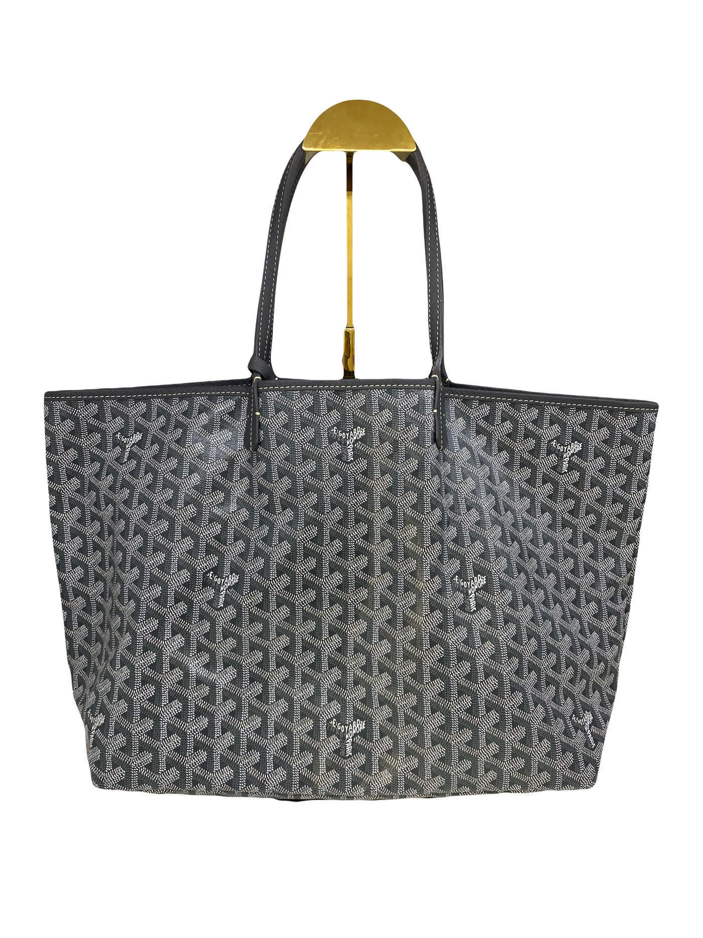 Goyard St Louis Tote PM Grey