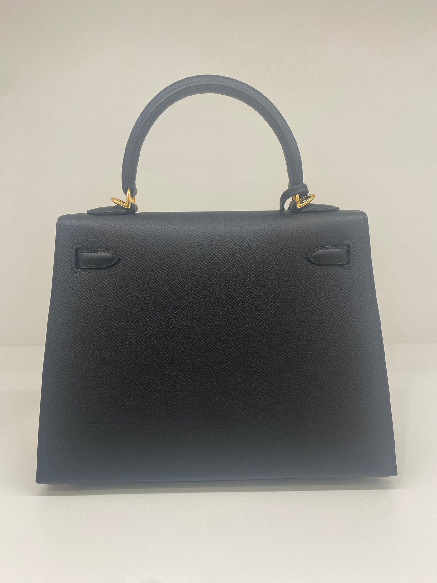 Hermes Kelly 25 - Black GHW (U Stamp)