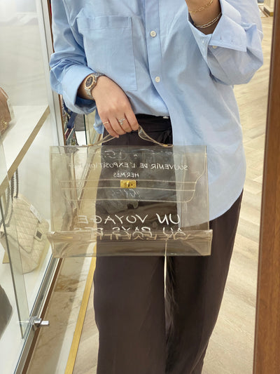 Hermes Vinyl Kelly GHW
