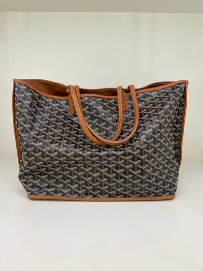 Goyard Anjou PM Black and Tan