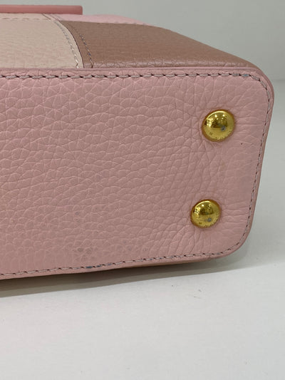 Louis Vuitton Mini Capucine BB Pink Patches