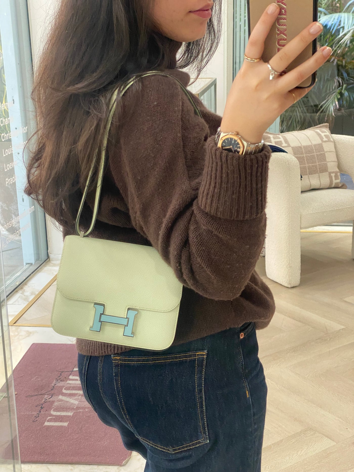 Hermès Constance 18 Vert Fizz