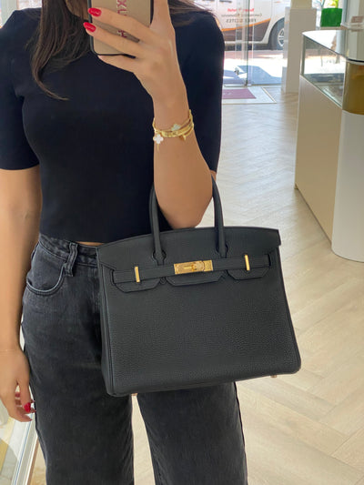 Hermes Birkin 30 Black GHW