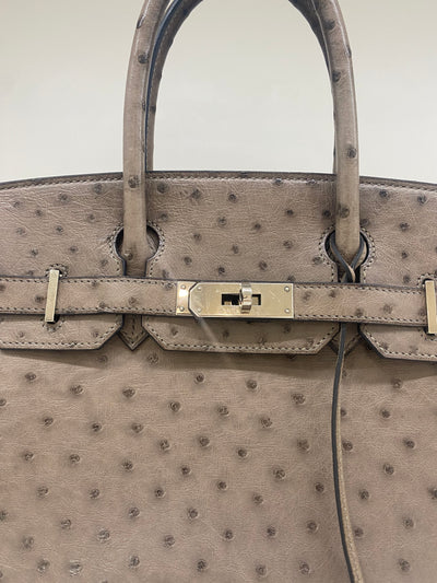 Hermes Birkin 30 - Gris Tourtelle PHW 2010