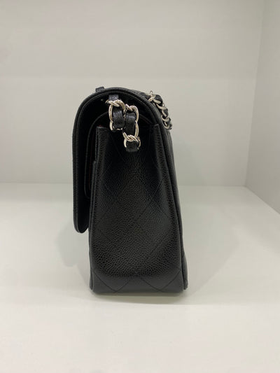 Chanel Classic Flap Jumbo Caviar SHW