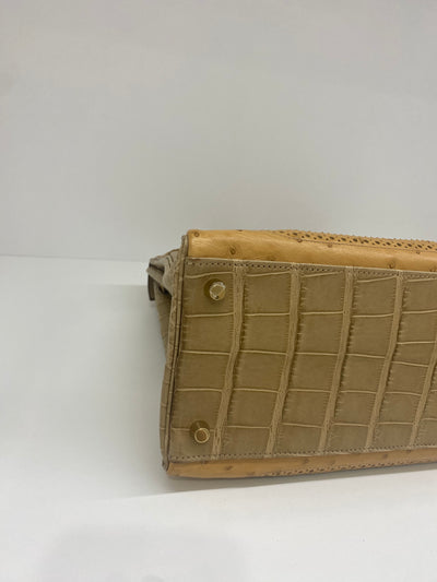 Hermes Kelly 32 Limited Edition - Ghillies, Lizard, Ostrich & Alligator 2012