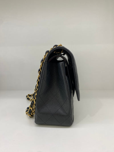 Chanel Classic Flap Jumbo Black Caviar GHW -  Year 2020