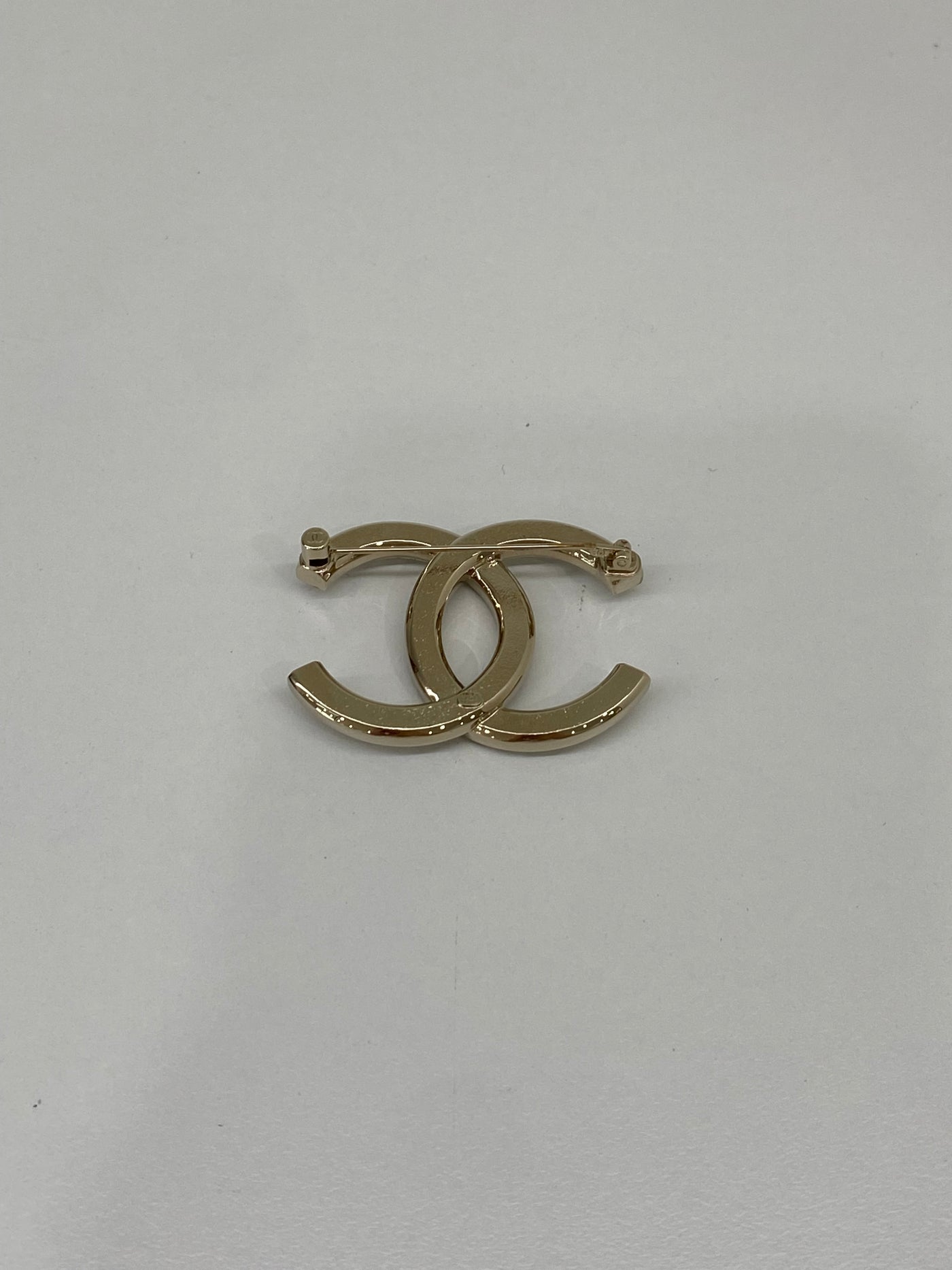 Chanel CC Diamante Brooch