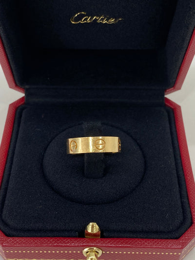 Cartier Love Ring Yellow Gold size 54