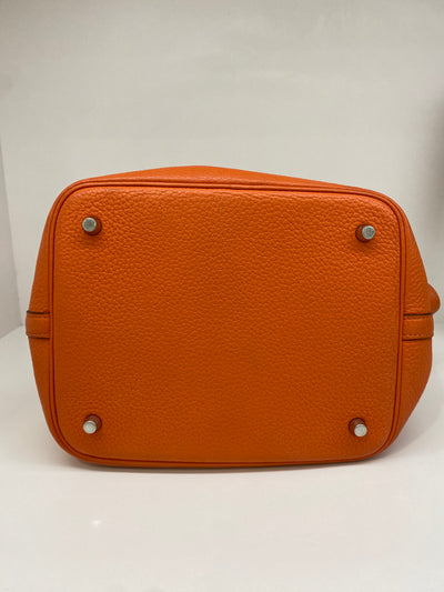 Hermes Picotin 22 Orange Poppy PHW