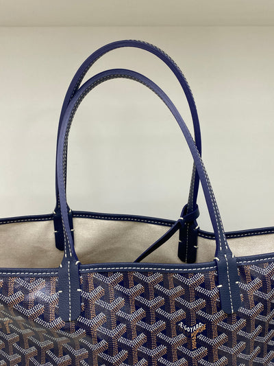 Goyard St Louis Tote Navy Blue